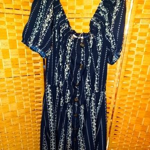 Ladies Dress High low flare